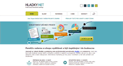 Desktop Screenshot of hladky.net